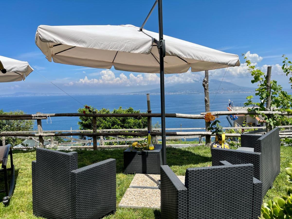 La Badia Montechiaro - Breathtaking View Of Sorrento Coast Villa Vico Equense Luaran gambar