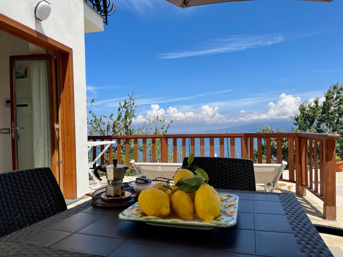 La Badia Montechiaro - Breathtaking View Of Sorrento Coast Villa Vico Equense Luaran gambar