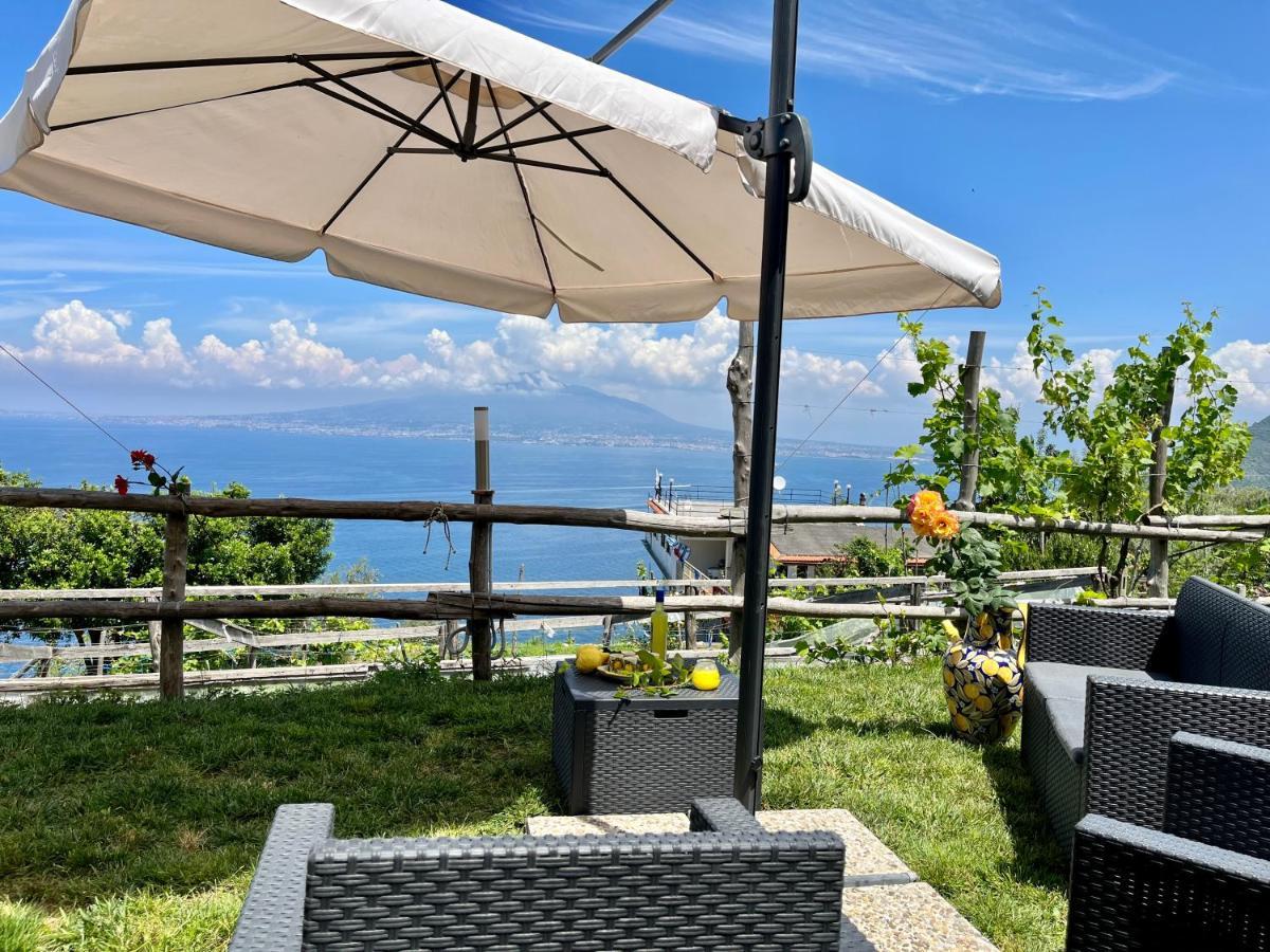 La Badia Montechiaro - Breathtaking View Of Sorrento Coast Villa Vico Equense Luaran gambar