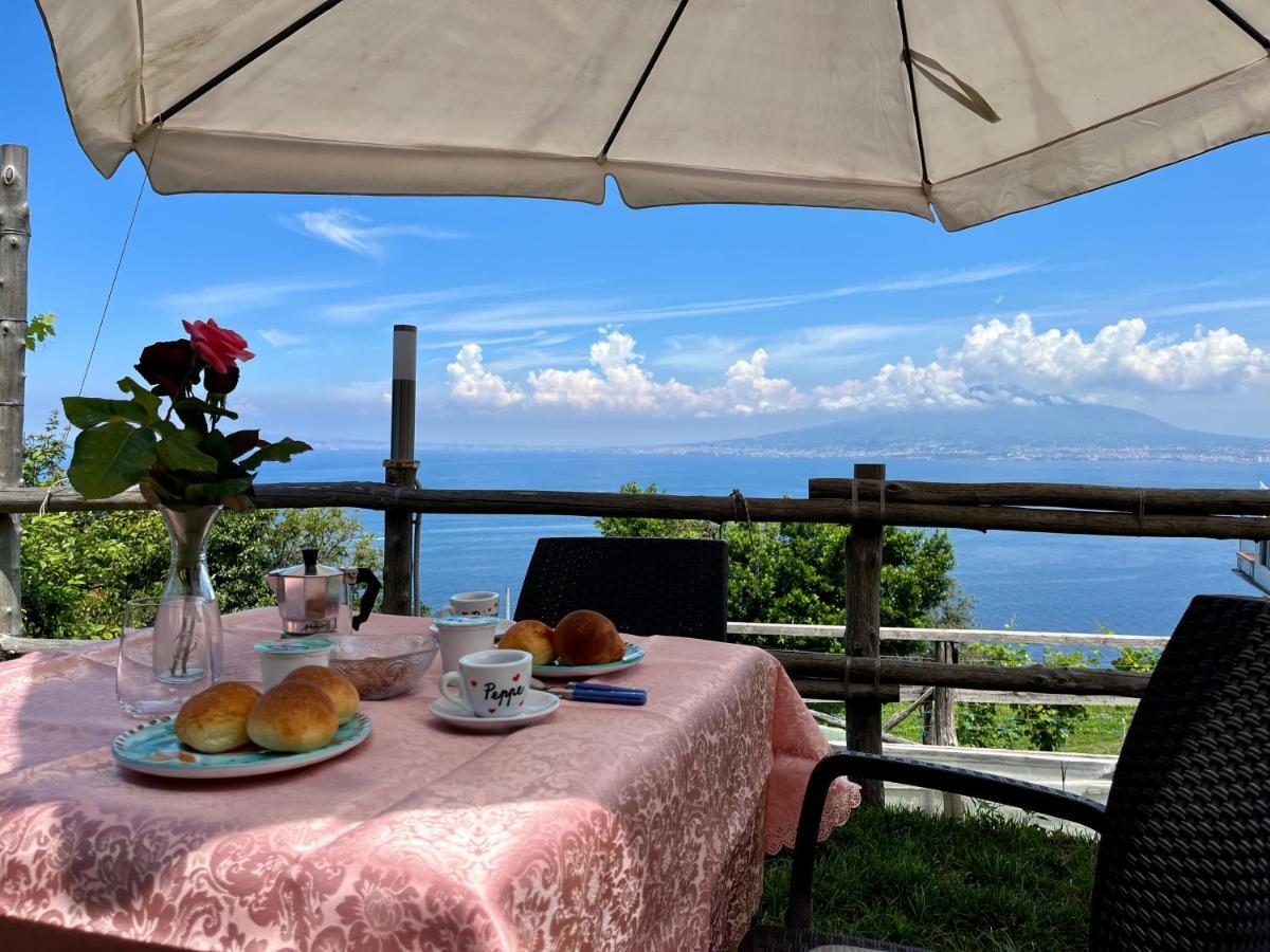 La Badia Montechiaro - Breathtaking View Of Sorrento Coast Villa Vico Equense Luaran gambar