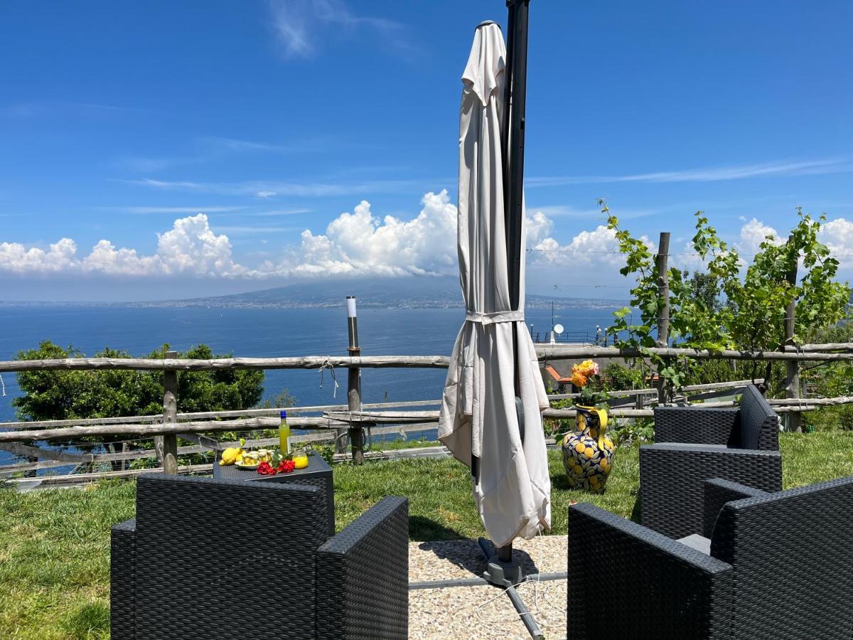 La Badia Montechiaro - Breathtaking View Of Sorrento Coast Villa Vico Equense Luaran gambar