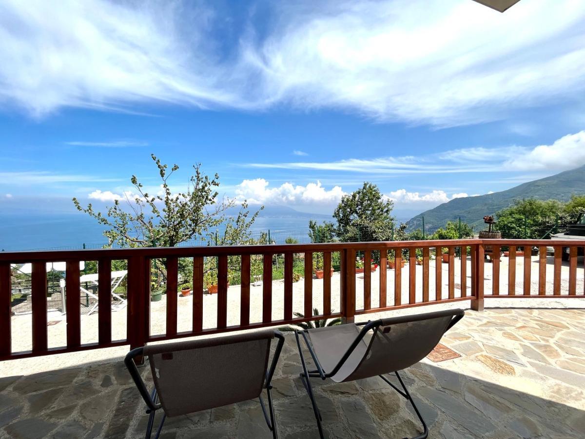 La Badia Montechiaro - Breathtaking View Of Sorrento Coast Villa Vico Equense Luaran gambar
