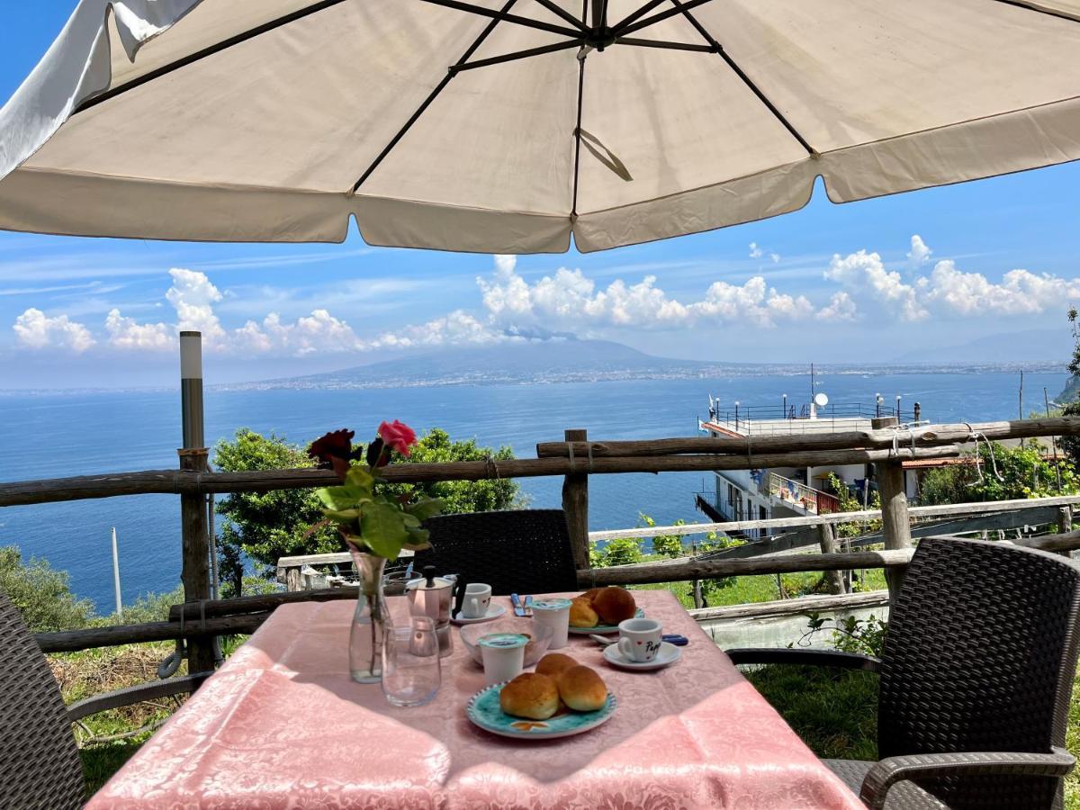 La Badia Montechiaro - Breathtaking View Of Sorrento Coast Villa Vico Equense Luaran gambar
