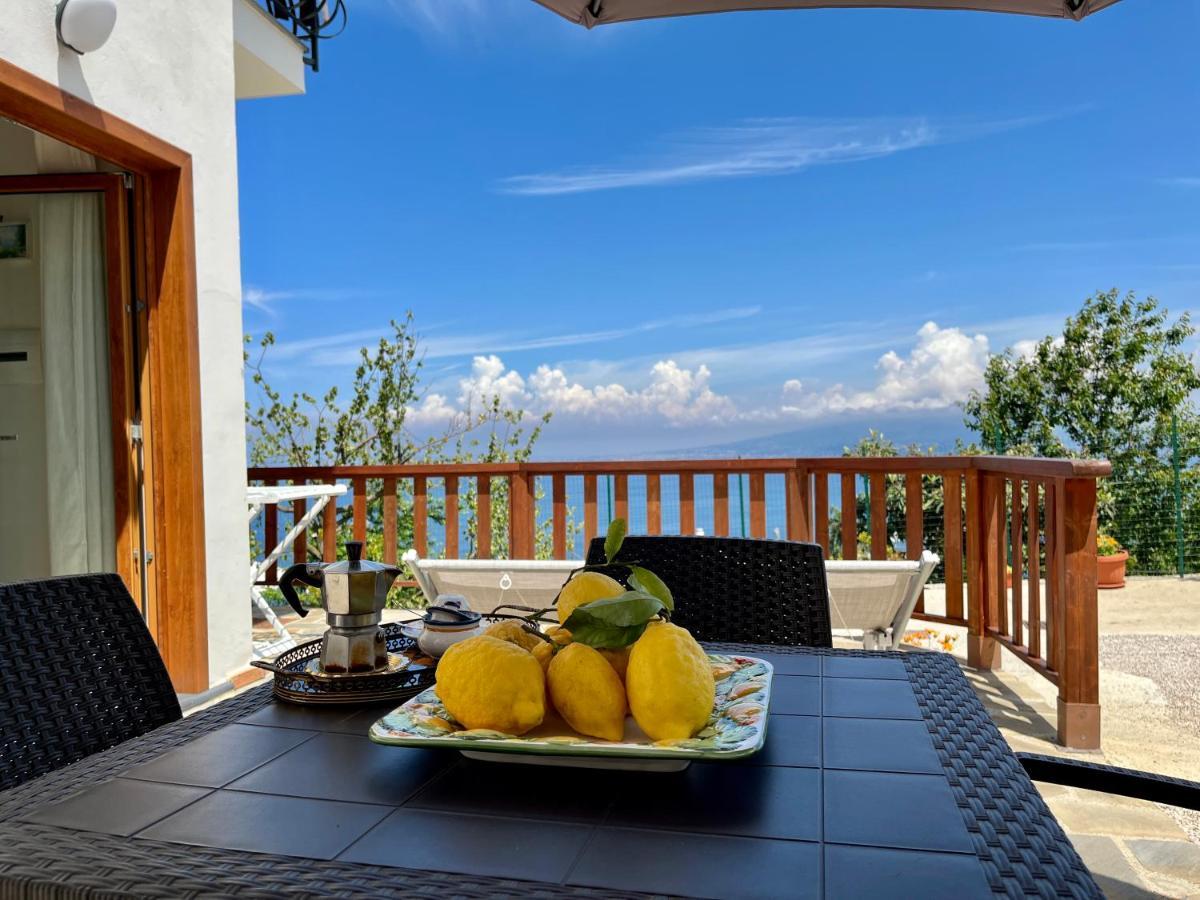 La Badia Montechiaro - Breathtaking View Of Sorrento Coast Villa Vico Equense Luaran gambar