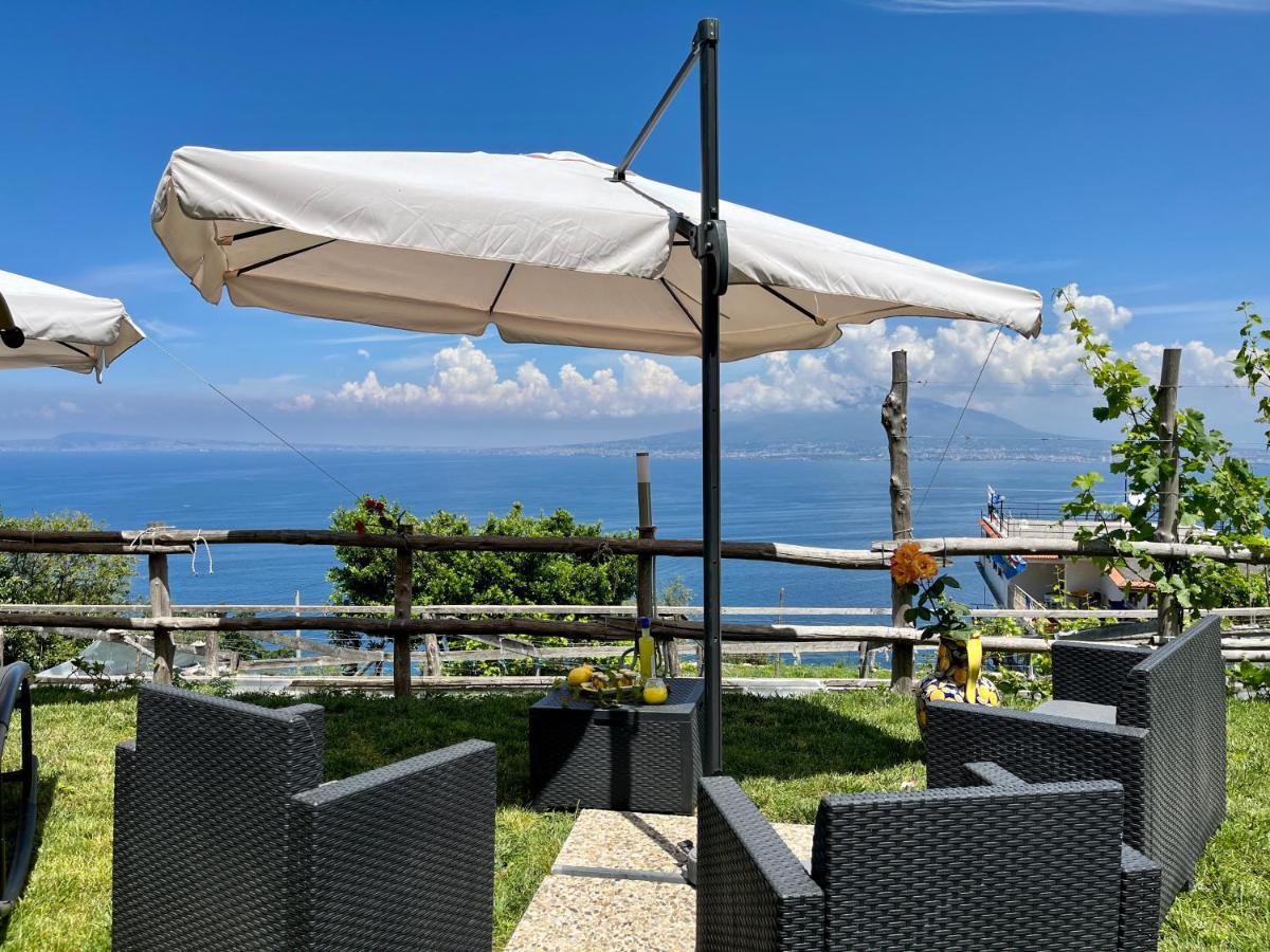 La Badia Montechiaro - Breathtaking View Of Sorrento Coast Villa Vico Equense Luaran gambar